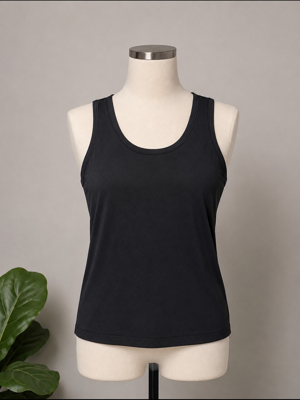 NWT Lululemon Black Clarity Scoop Neck Tank Top